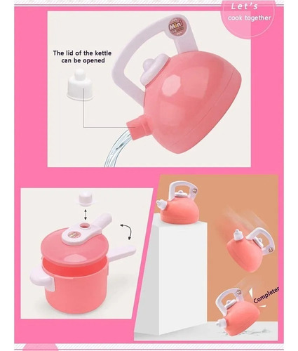 Juguete De Cocina Juegos De Cocina Para Niñas Regalo De 36pc