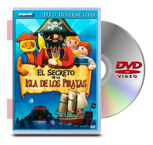 Dvd Playmobil: El Secreto De La Isla De Los Pirata