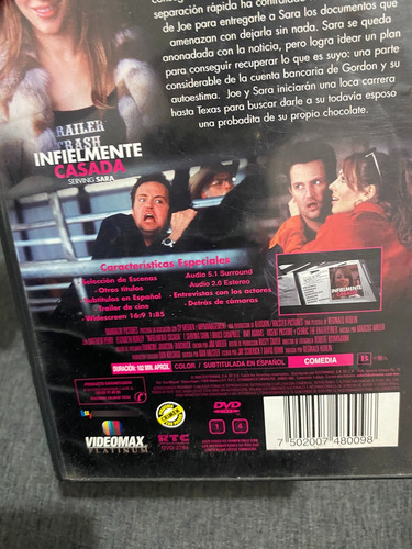 Infielmente Casada - Matthew Perry - Dvd (Usado)