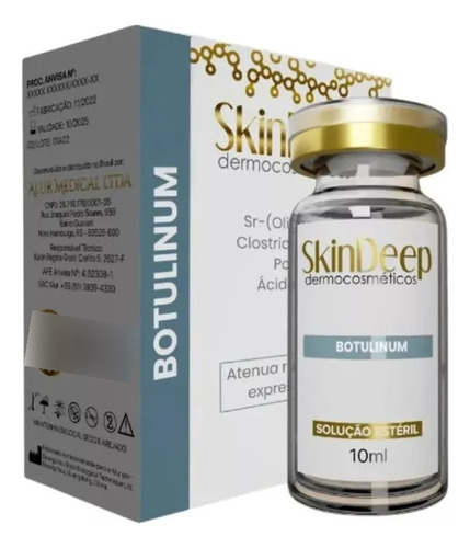 Skindeep® Botulinum Rugas E Linhas De Expressão 10ml