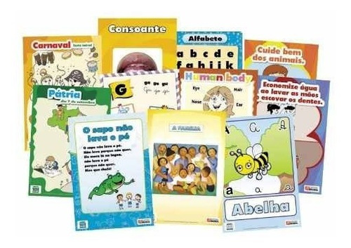 Coleção 101 Cartazes 3 A 10 Anos