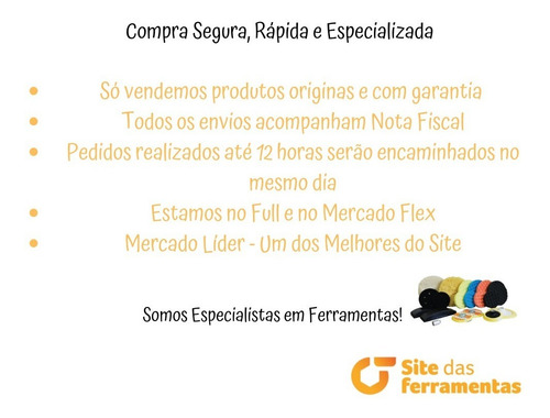 Imagem 5 de 7 de Suporte/disco Roloc 2pol E 3pol