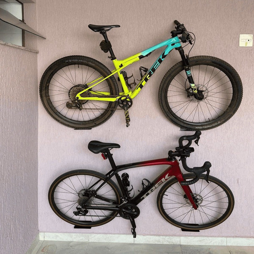 Imagem 4 de 9 de 2 Suportes P/ Pendurar 2 Bikes Na Parede Elétrica, Mtb Speed