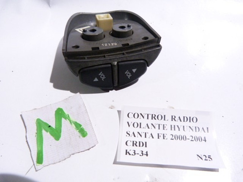 Control Radio Volante Vol Hyundai Santa Fe 2000