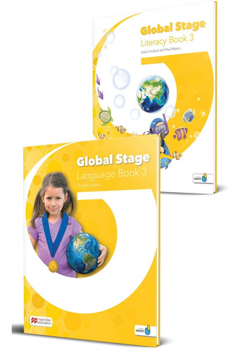 Global Stage 3 - Language Book + Literacy Book + Navio App