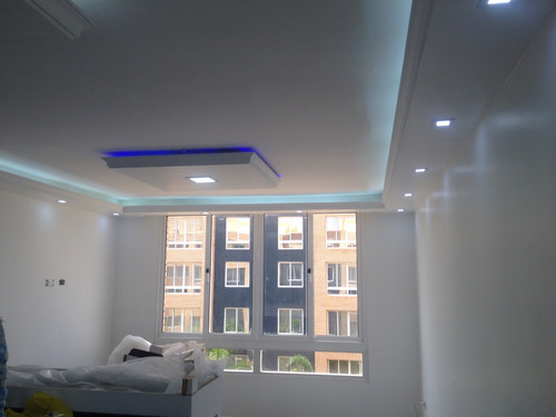 Imagen 10 de 11 de Techos En Drywall, Yeso Y Cocuiza, Molduras, Tabiques.