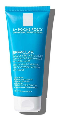 Imagen 5 de 6 de Mascarilla Sebo Reguladora Effaclar La Roche Posay 100ml