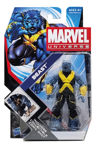 Hasbro - Marvel Universe - 3.75 - Beast - Serie 4 No. 10