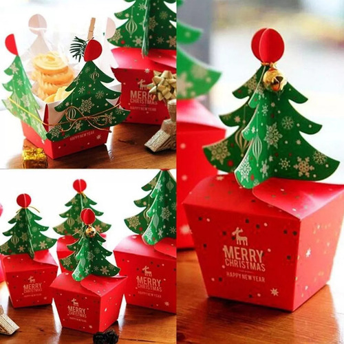 .s Caja De Frutas De Nochebuena, Caja De Regalo Para Árbol