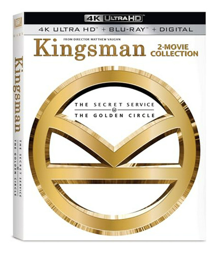 Pack De Películas Kingsman 1+2 [4k Uhd] [blu-ray]