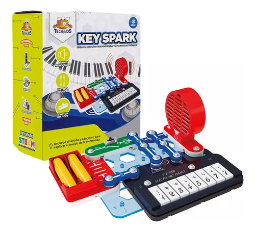 Juego De Ciencia Infantil Piano Electrico Techkids