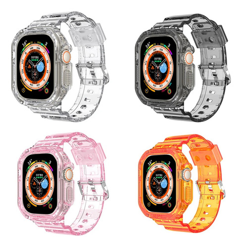 Correa + Case Para Apple Watch Series 3/4/5/6/7/8/se/ultra