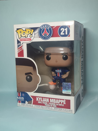 Funko Pop Football : Kylian Mbappé Psg (Usado)