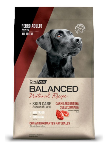 Balanced Natural Recipe Carne Argentina 3 Kg