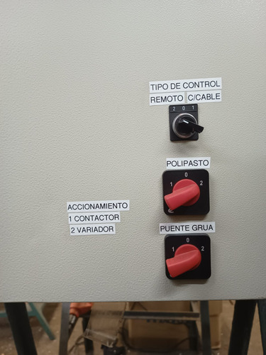 Kit Instalación Eléctrica Puente Grúa Y Automatizaciones