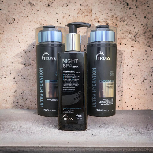 Ultra Hydration Shampoo Condicio 300ml Night Spa 250ml Truss