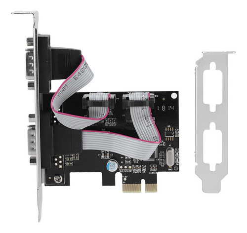 Adaptador Pci-e A Rs232 Convertidor De Puerto Serie De 2 Pue