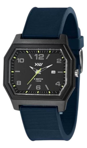 Relógio X-watch Masculino Analógico Azul Xgpp1022p2dx