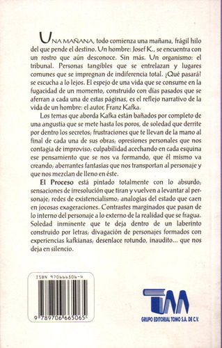 Libro El Proceso De Franz Kafka (Usado)