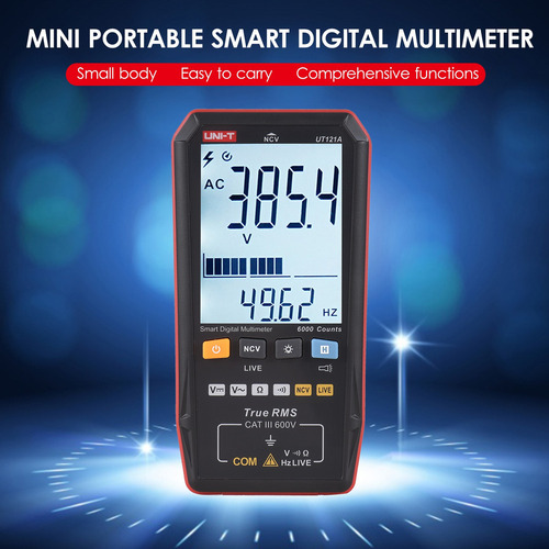 Medidor Mini Ut121a De 3,3 Pulgadas Uni-t Universal Digital