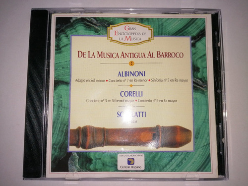 Gran Enciclopedia Musica Antigua Al Barroco Cd España Mdisk