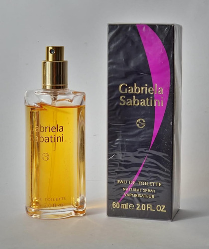  Gabriela Sabatini Edt 60 ml Para Mujer White Box Vintage!
