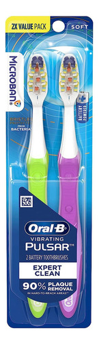 Cepillo Oral-b Pulsar Batería Accionado De Dientes Medio