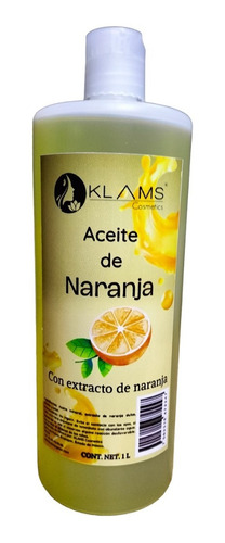 Aceite  Masajes Naranja  Corporal Spa, Profesional  1 Litro