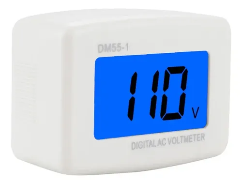 Voltimetro Medidor Voltaje Ac Rms 110v 220v | MercadoLibre