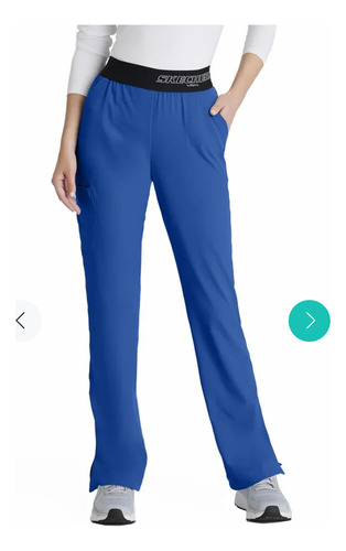 Uniforme Quirúrgico Skechers Mujer Talla S Azul Royal Azul Lisa S (Usado)