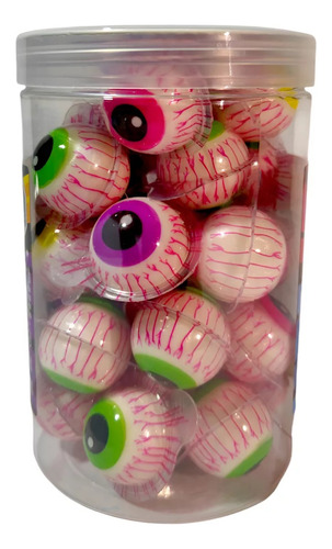 Gommy Rellenitax 3d Ojos De Gomita Relleno Liquido Bote 30pz