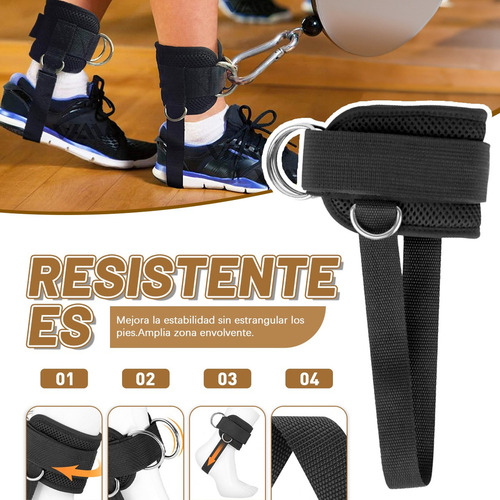 N Par De Grilletes Correas Para Tobillo Gym Correa De