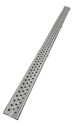 Ralo Inox Estreito Com Aro 5x100 Concova Bolinha Tela