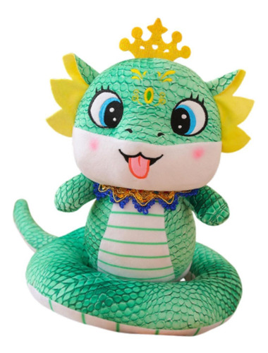 Ano Novo Chinês Brinquedo De Pelúcia 2025 Ano Novo Verde