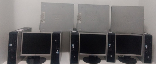 Lote 2 Kits Computadores Hp Compaq C/ Tela De 15 Polegadas