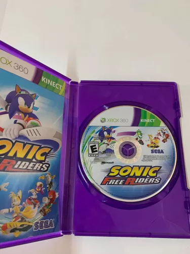 Sonic Free Riders para Xbox 360 - Sega - Jogos de Plataforma - Magazine  Luiza