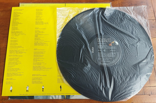 Disco De Vinil Antigo Lp Da Banda Roupa Nova Com Encarte 84