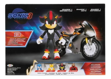 Sonic The Hedgehog Movie 3, Set De Shadow Con Motocicleta