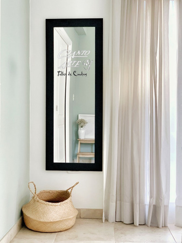 Imagen 2 de 10 de Espejo De Pared Decorativo Vestidor Dormitorio 132 X 50 Cm.