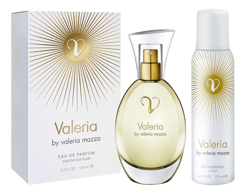 Perfume Valeria By Valeria Mazza Edp 100ml + Desodorante