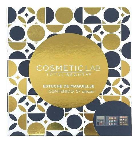 Estuche De Maquillaje Cosmetic Lab 57 Piezas Set Maquillaje