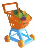 Comprar Carrito De Super Naranja Con Frutas Y Verduras Duravit