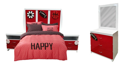 Recamara Matrimonial Terni Varios Colores Këssa Muebles