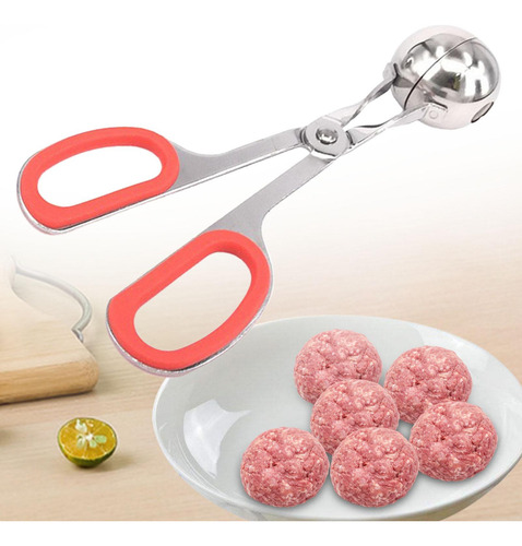3 Máquina Para Hacer Albóndigas, Cuchara Para Hacer Rojo
