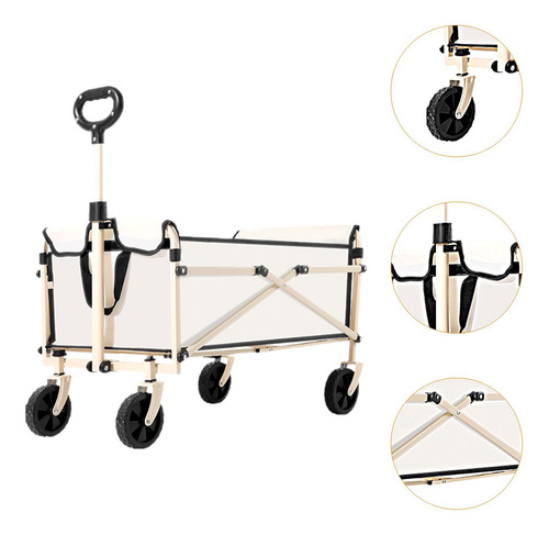 Carrito Plegable Para Picnic, Carrito Impermeable,