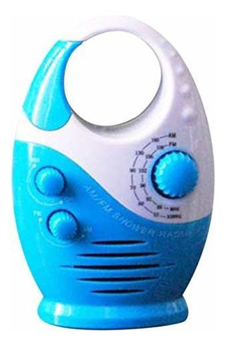 Waterproof Shower Radio, Splash Proof Am/fm Radio With 