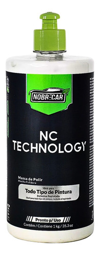 Massa De Polir Nobre Car Nc Technology 1kg