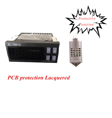 Controlador Automático De Umidade Multifuncional 100v-240v