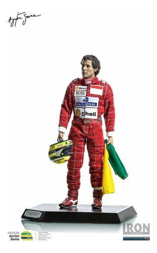 Ayrton Senna 1:6 Exclusive Version - Iron Studios Novo
