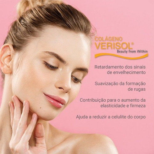 Collagen+hyaluronic Acid E Biotin Sabor Laranja C/ Acerola Laranja E Acerola